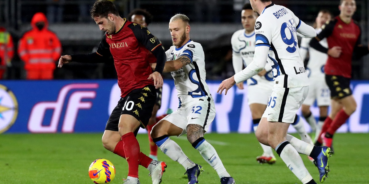 Venezia-Inter 0-2, il tabellino