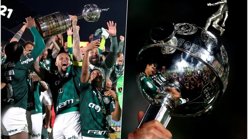 La festa del Palmeiras di Felipe Melo in Coppa Libertadores