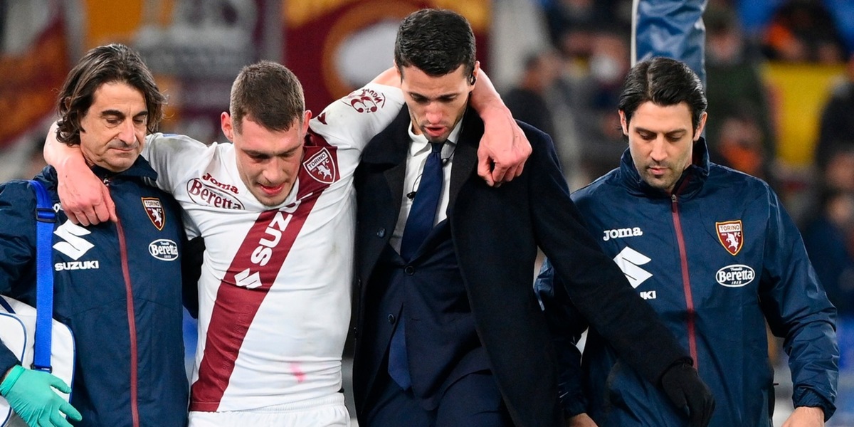 Roma-Torino 1-0: decide Abraham, brutto infortunio per Belotti