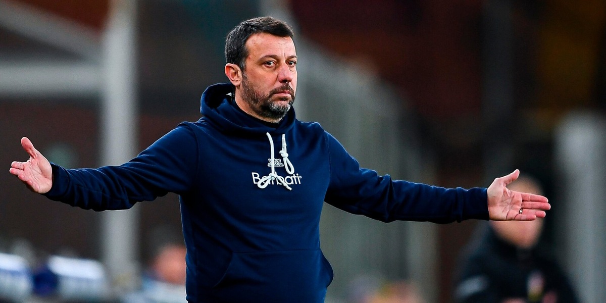 Sampdoria, D'Aversa: "Pessimo approccio: mia la responsabilità"