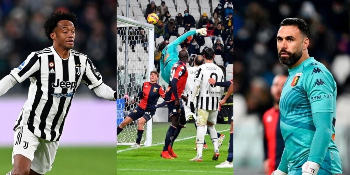 La magia di Cuadrado beffa Sirigu: siparietto all'intervallo