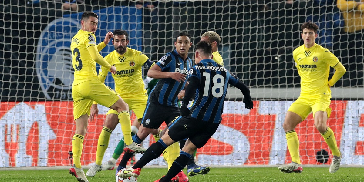 Atalanta-Villarreal 2-3, il tabellino