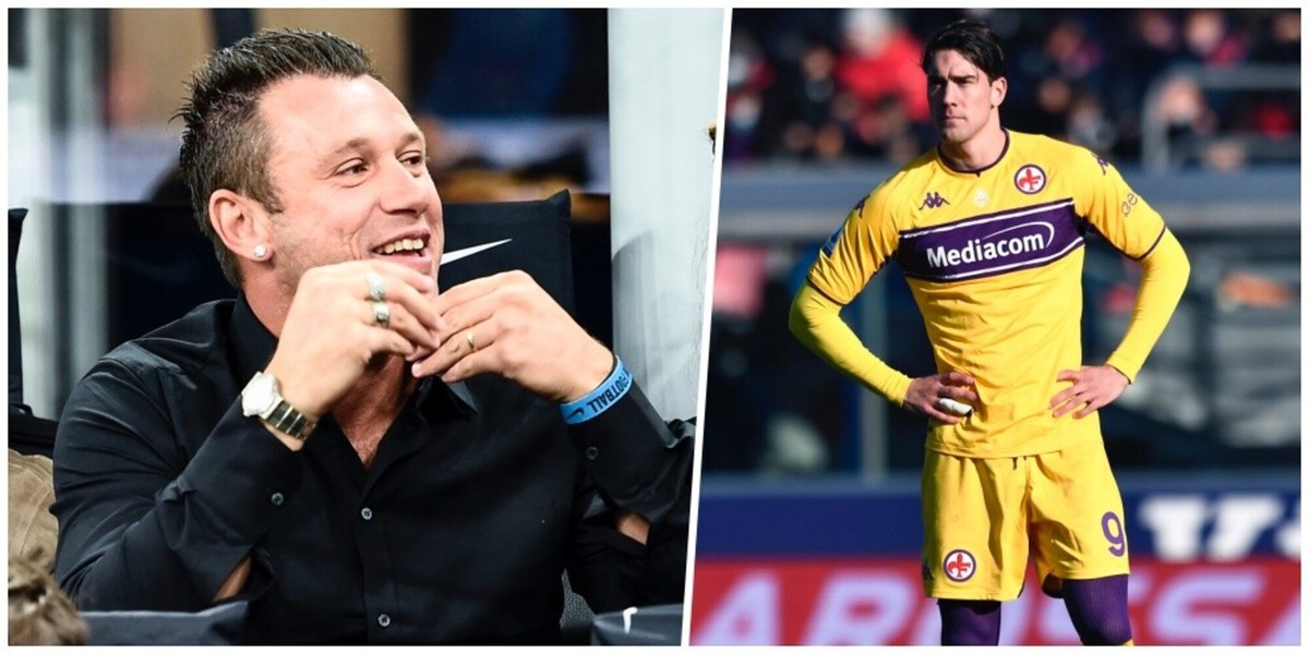 Cassano consiglia Vlahovic: "Non andare alla Juve"