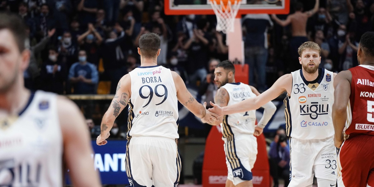La Fortitudo Bologna non lascia scampo a Trieste: finisce 96-60