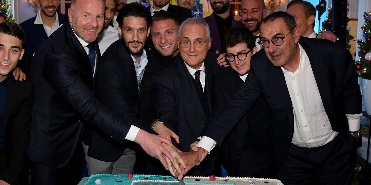 Lazio, Lotito sta con Sarri: "C'è il mandato per il rinnovo"
