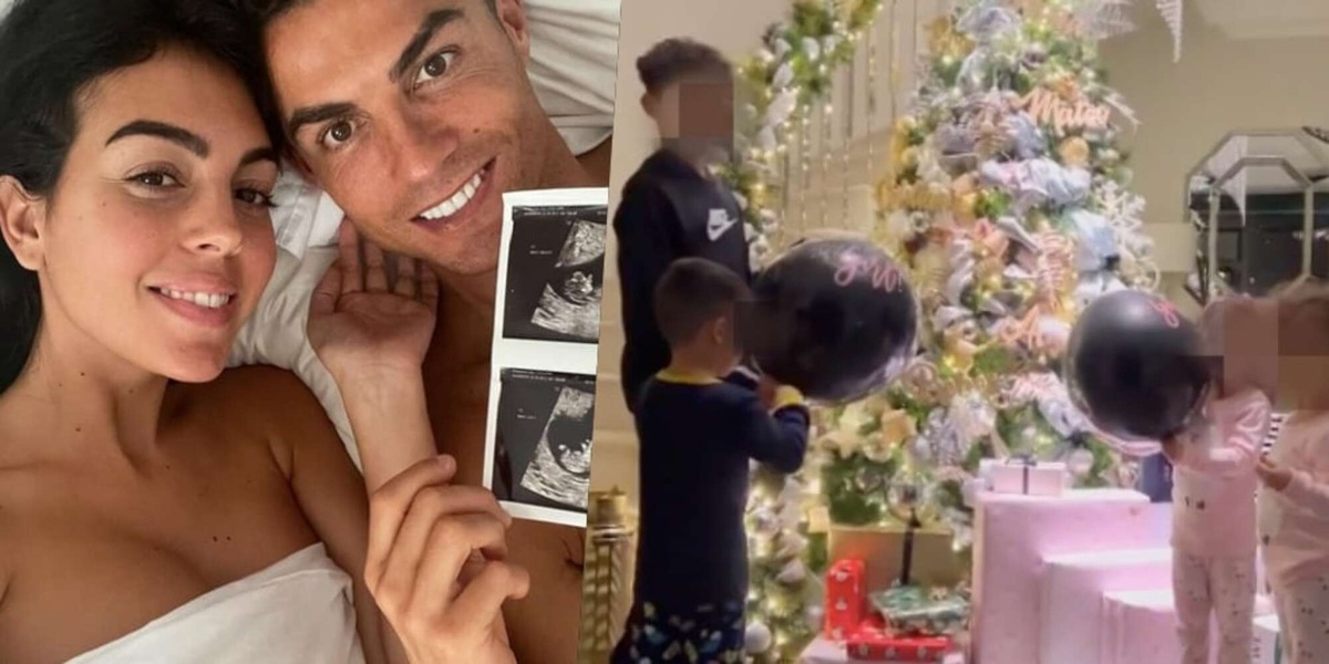 Ronaldo e Georgina, il tenero video che annuncia il sesso dei bebè