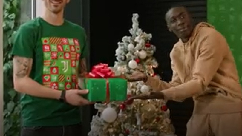 Juve, nel video degli auguri spunta Khaby Lame!