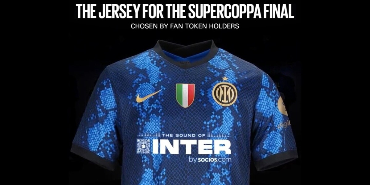 La nuova maglia dell'Inter per la Supercoppa contro la Juve