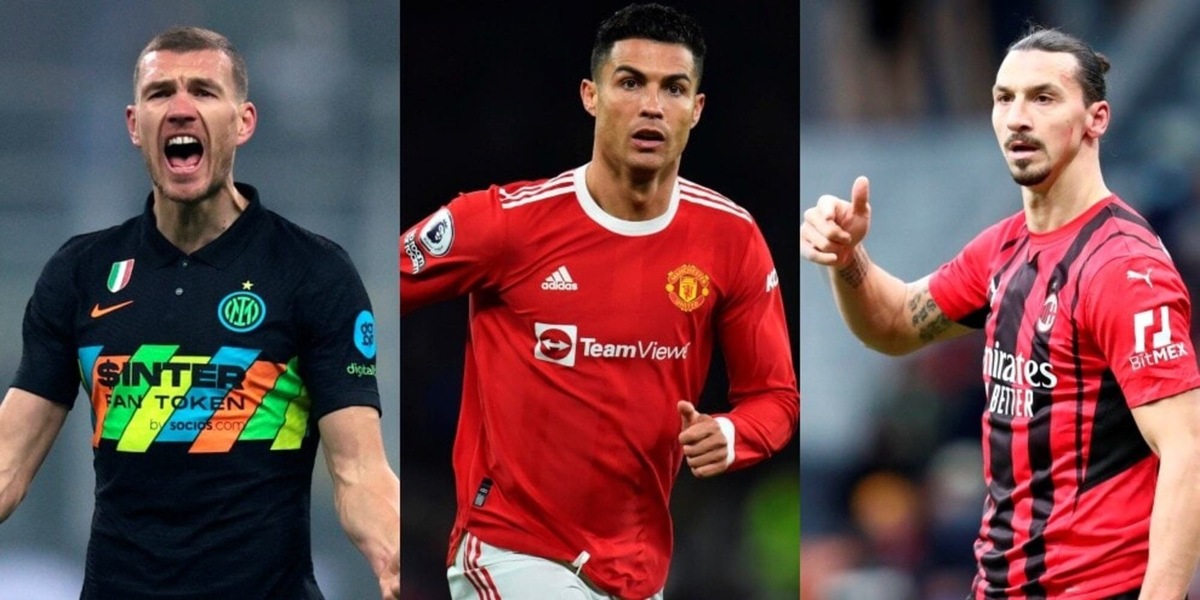 Dzeko dietro solo a Cristiano Ronaldo, Ibra ai piedi del podio: i bomber over 35 in Europa