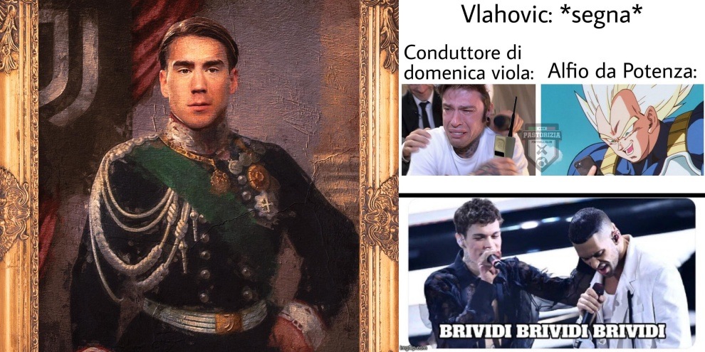 Vlahovic da sogno, i social impazziscono: tutte le ironie