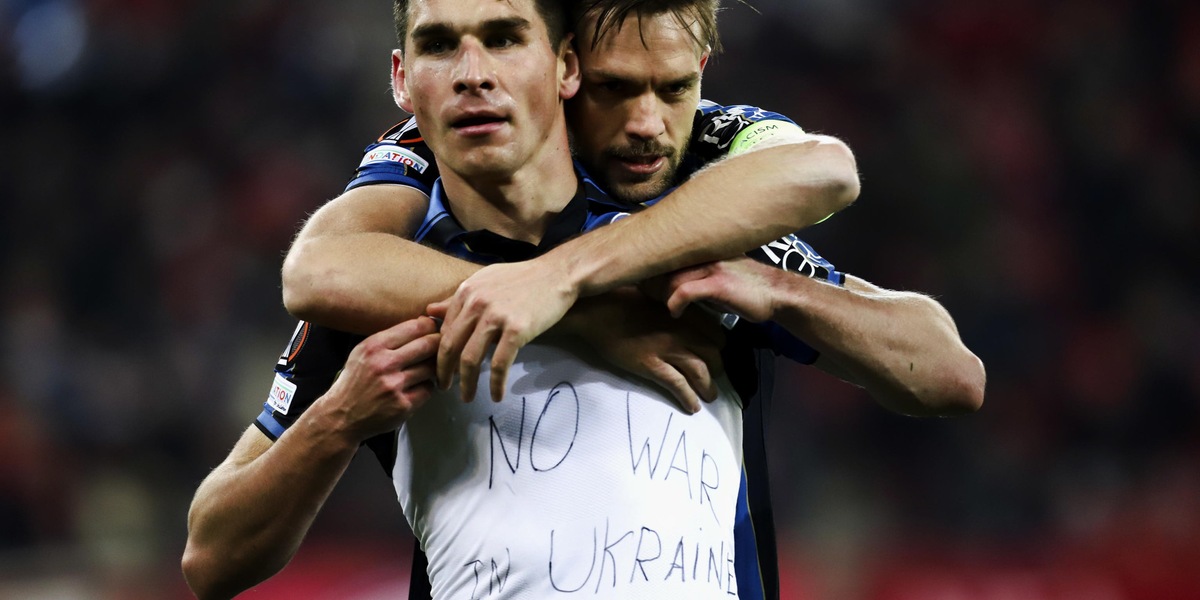 Ucraina, iniziativa di Malinovskyi: maglie dell'Atalanta all'asta