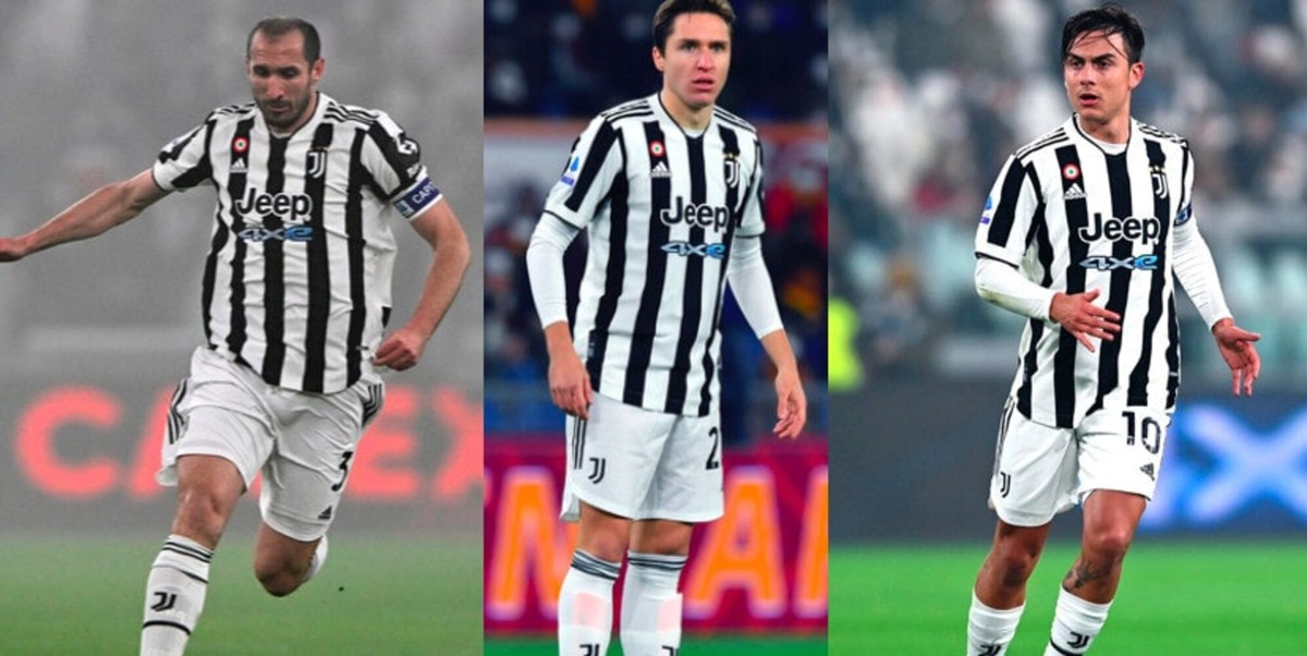Juve, la formazione degli assenti fa paura: da Chiellini a Dybala e Chiesa