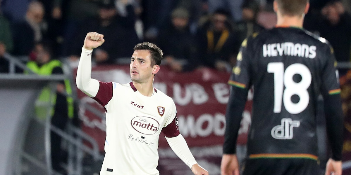 Salernitana a ranghi quasi completi: solo Schiavone e Bonazzoli out