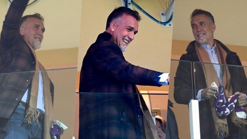 Il ritorno di Batistuta al Franchi per Fiorentina-Juve