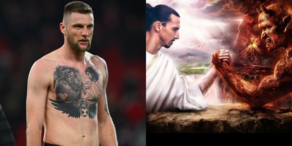 Milan Skriniar, tatuaggio col Diavolo: il dettaglio che irrita i tifosi dell'Inter