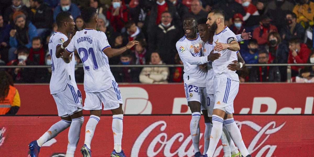Ancelotti vola a +10 sul Siviglia: 3-0 del Real Madrid al Maiorca