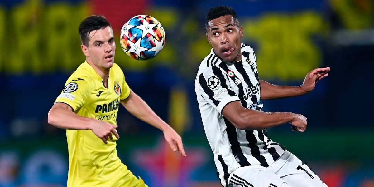 Juve, niente Alex Sandro: salta il Villarreal