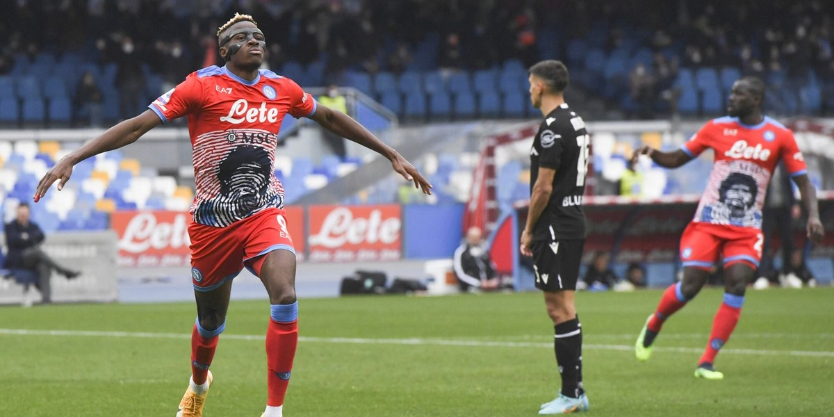 Napoli-Udinese 2-1, Osimhen fa sognare Spalletti