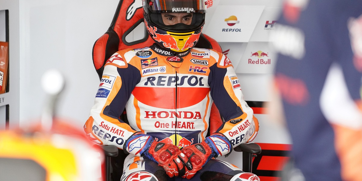 MotoGp: ancora diplopia per Marc Marquez dopo la caduta a Mandalika