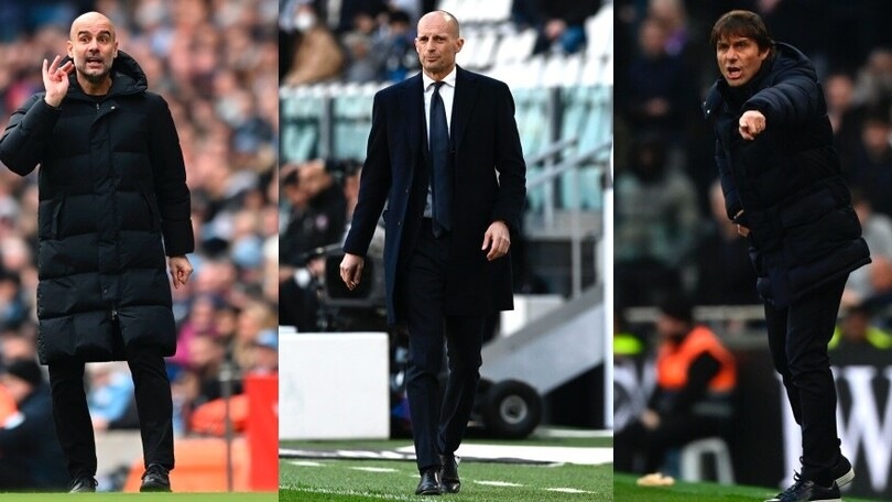 Da Guardiola ad Allegri: la classifica degli allenatori più pagati al mondo