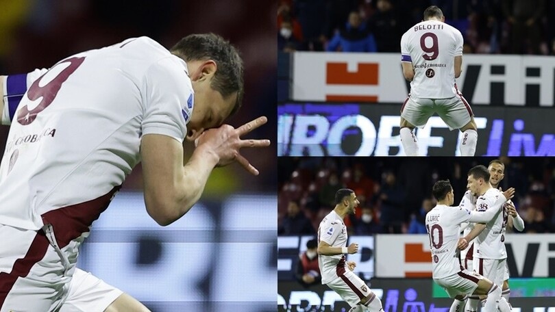 Il Gallo Belotti lancia il Torino: il suo rigore piega la Salernitana