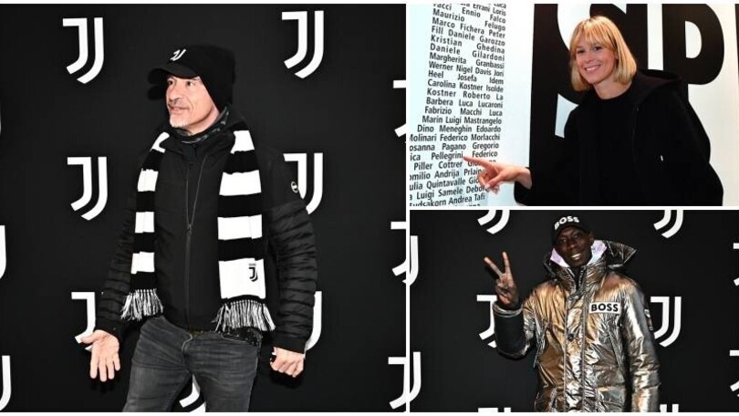 Juve-Inter, da Ramazzotti alla Pellegrini: quanti vip in tribuna