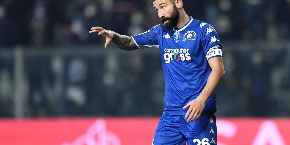 Empoli, stagione finita per Tonelli: lesione al legamento crociato destro