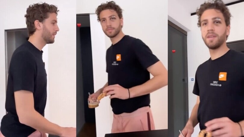 Locatelli coccola la sua Thessa con caffè e dolcetto!