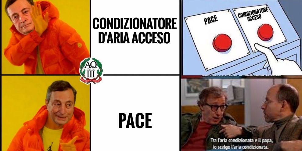 "Team condizionatore" spopola sui social: tutte le ironie