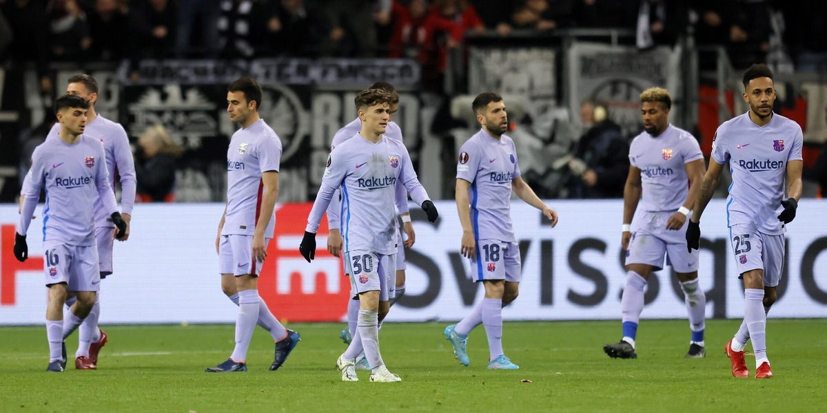 Europa League: il Barcellona fa 1-1 a Francoforte, ok il Braga