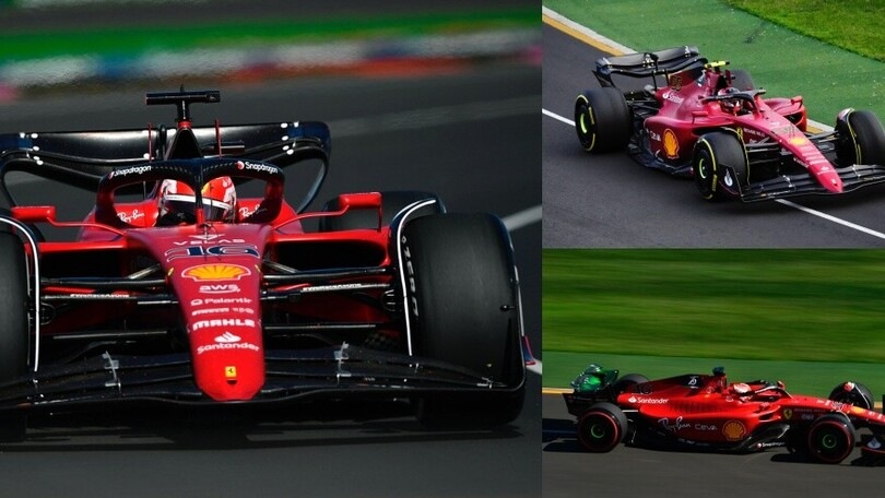 Ferrari super: Leclerc primo e Sainz terzo nelle libere in Australia