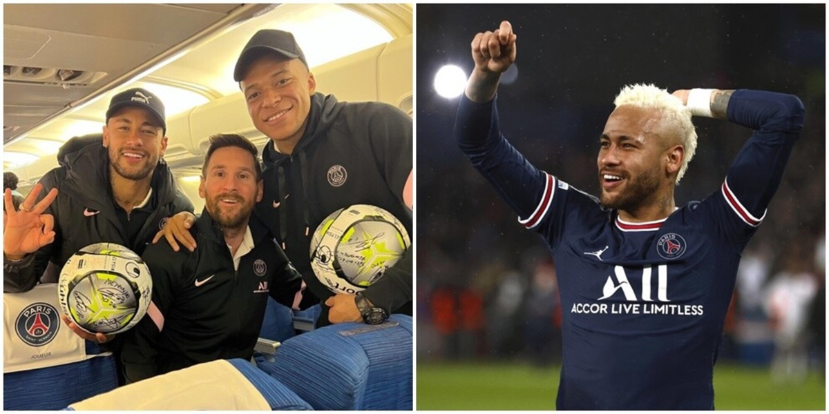 Neymar fa festa con Messi e Mbappé: selfie per la notte degli hat trick