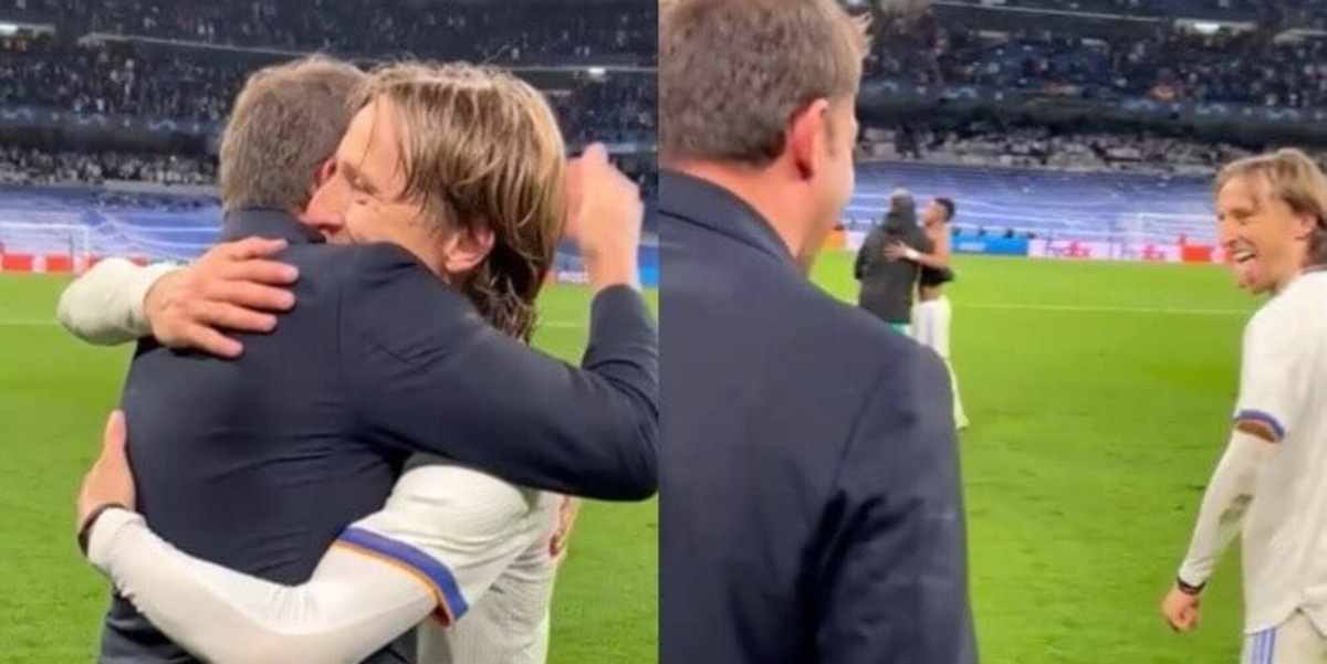 Del Piero e Modric, abbraccio tra numeri 10 e linguaccia!