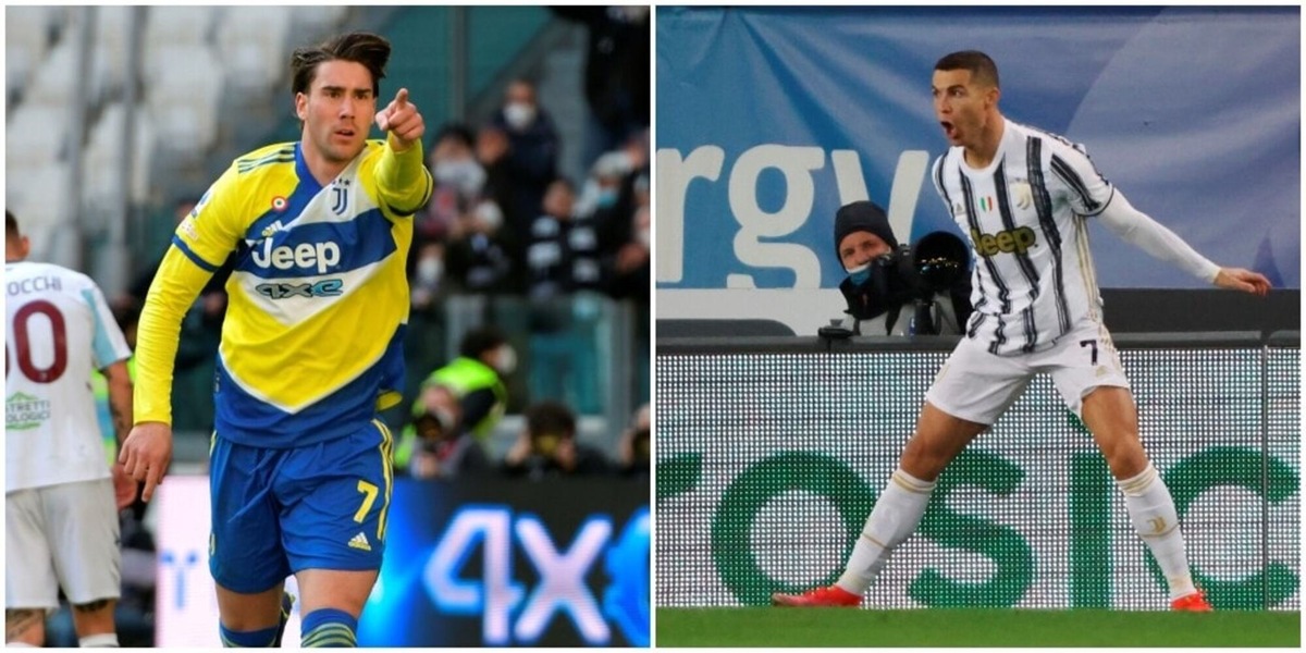 Juve, Vlahovic sfida Cristiano Ronaldo: sarebbe il 10° capocannoniere bianconero