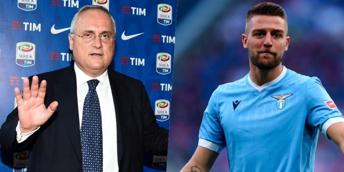 Lazio, Lotito: “Vendo Milinkovic a una sola condizione”