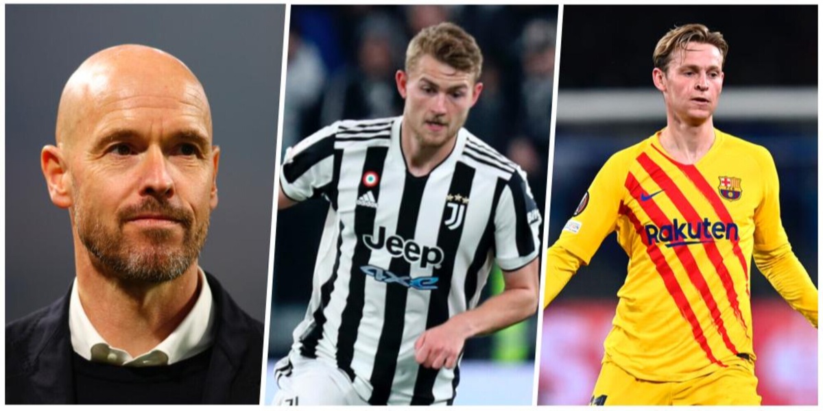 Da Barcellona: "Non solo De Jong: Ten Hag vuole anche De Ligt allo United!"