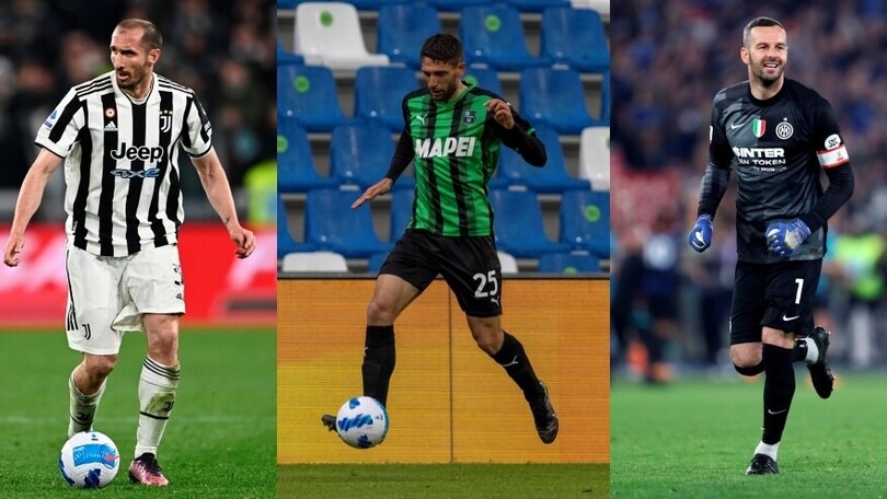 Chiellini, Berardi e Handanovic: ecco la top 10 delle ultime bandiere in Serie A