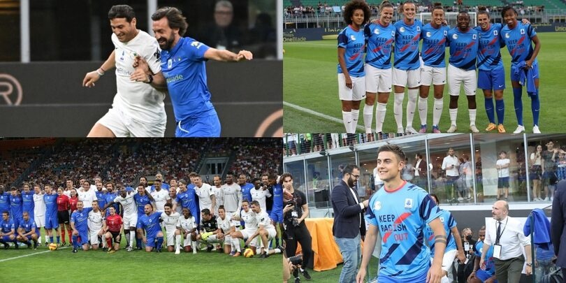 Integration Heroes Match, a San Siro le stelle che hanno segnato la storia del calcio