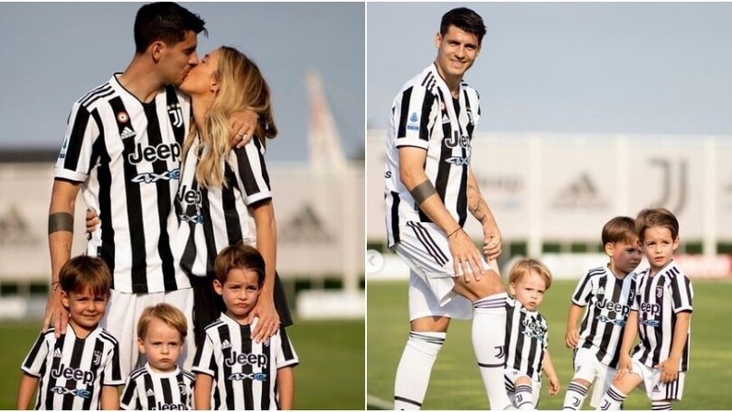 Morata, tra il futuro incerto e la voglia di Juve: social tutto in bianconero FOTO