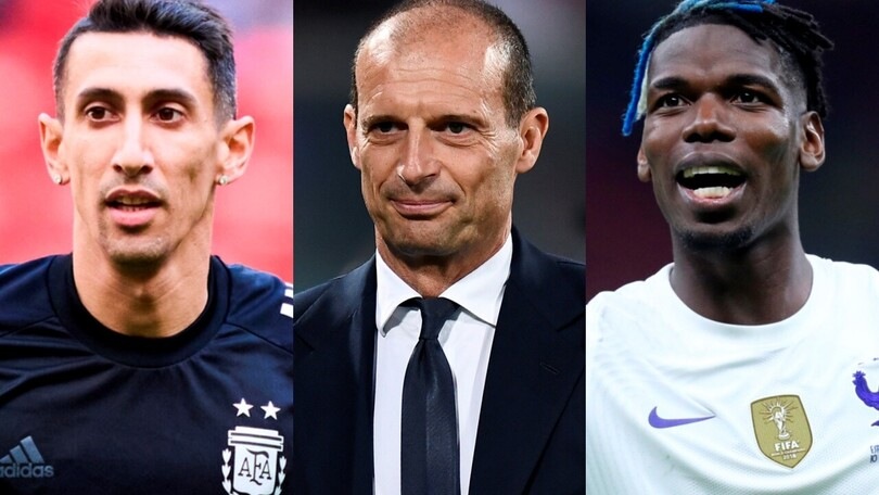 Juve, le formule a trazione anteriore con Di Maria e Pogba