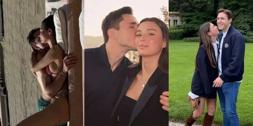 Chiesa in vacanza, relax e coccole con la sua Lucia