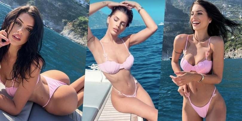 Antonella Fiordelisi, sexy sirenetta in Costiera Amalfitana!