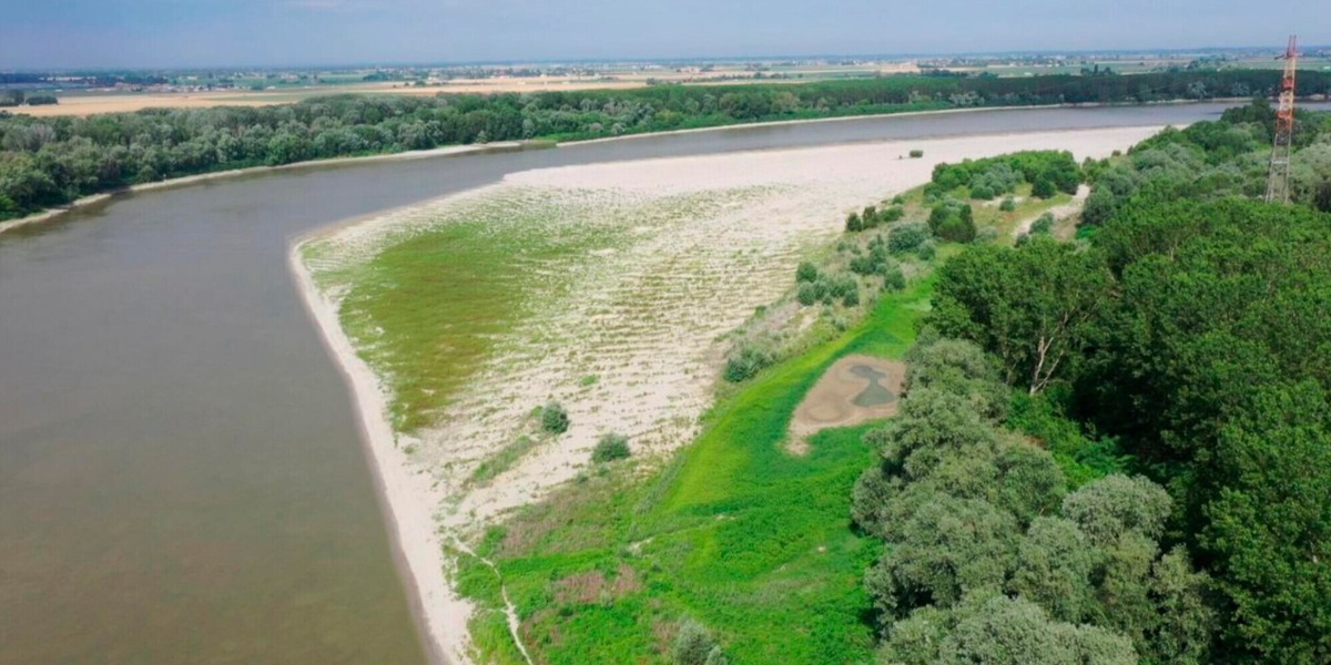 Po, allarme siccità: mai così basso da almeno 70 anni