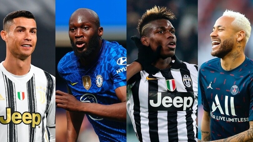 Da Pogba a Ronaldo, i 12 giocatori pagati più di 100 milioni di euro