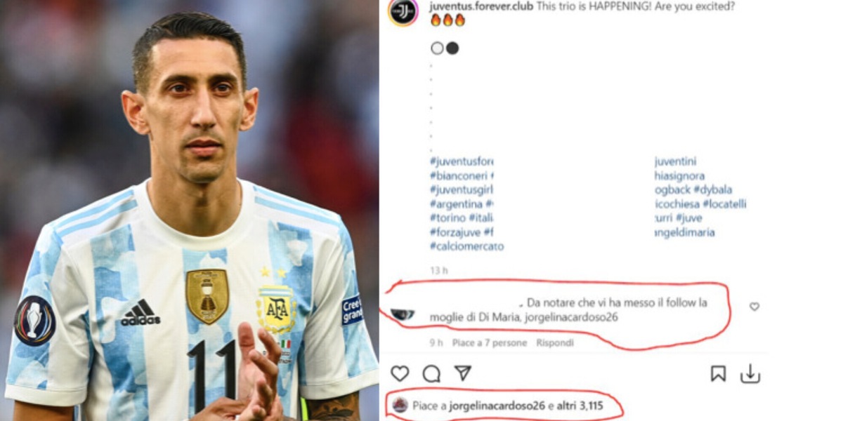 Juve, Di Maria sempre più vicino: altro indizio social della moglie