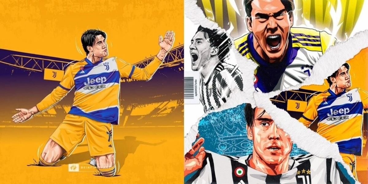Juve, il Vlahovic contest: le creazioni più belle FOTO