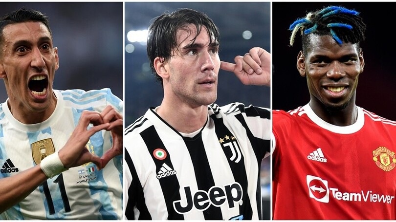 Juve, con Di Maria e Pogba arrivano 140 palle gol per Vlahovic