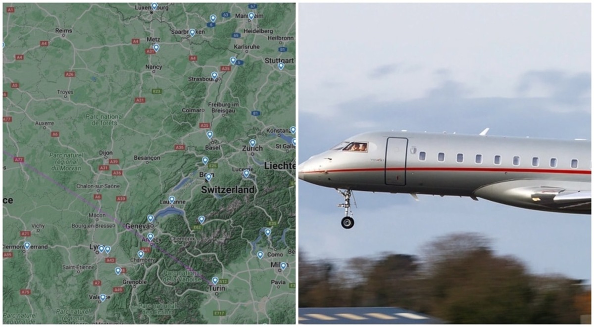 Juve, Pogba in arrivo: è questo l'aereo FOTO