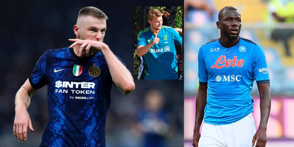 Koulibaly, Skriniar, De Ligt: se l'Italia resta... indifesa