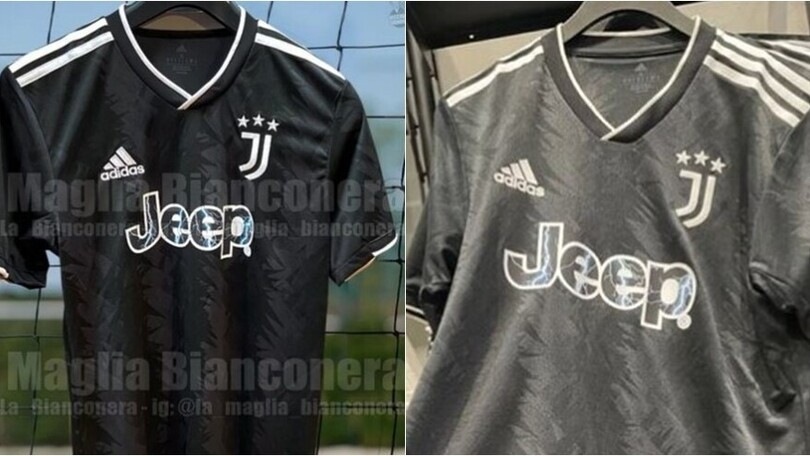 Juve, ecco la seconda maglia per la stagione 2022/2023